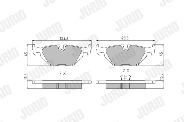 Автозапчасть jurid 571527J