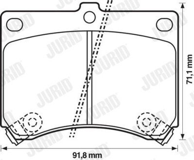 Автозапчасть jurid 572146J