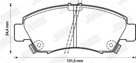 Автозапчастина jurid 572324J