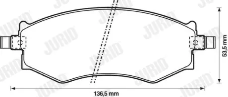 Автозапчасть jurid 572339J