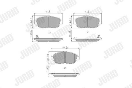 Автозапчастина jurid 572380J