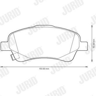 Автозапчастина jurid 572485J