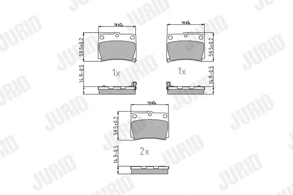 Автозапчасть jurid 572519J