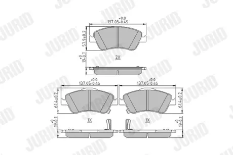 Автозапчасть jurid 572524J