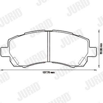 Автозапчастина jurid 572566J