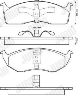 Автозапчасть jurid 573072J