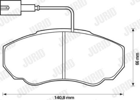 Автозапчастина jurid 573113J