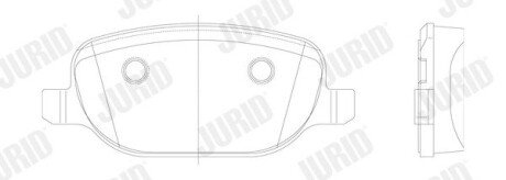 Автозапчасть jurid 573252J