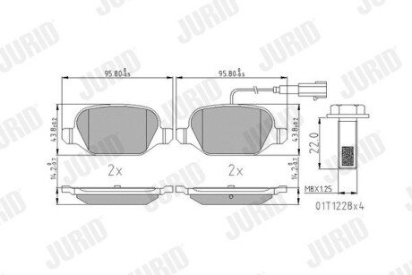 Автозапчастина jurid 573400J