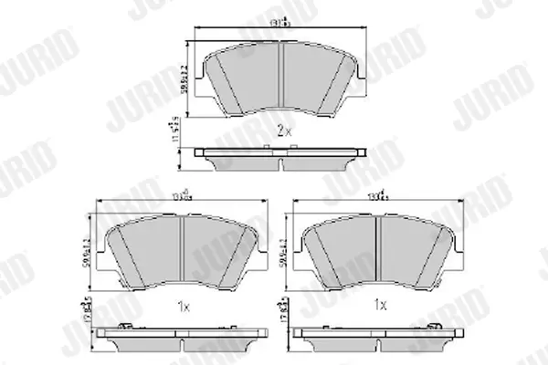 Автозапчасть jurid 573406J