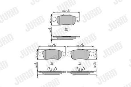 Автозапчасть jurid 573766J