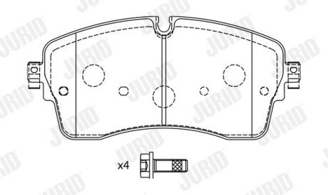 Автозапчасть jurid 573927J