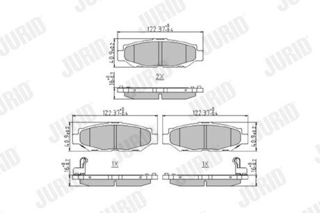 Автозапчасть jurid 573952J