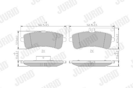 Автозапчасть jurid 573960J