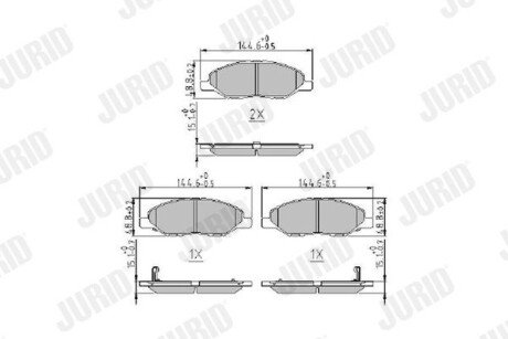 Автозапчастина jurid 573967J