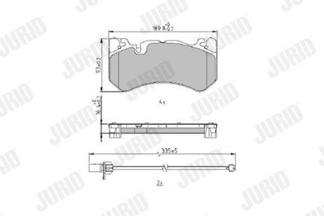 Автозапчастина jurid 573969J
