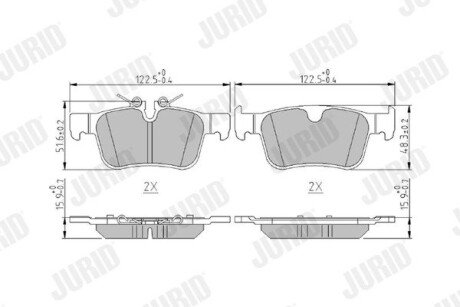 Автозапчастина jurid 573977J