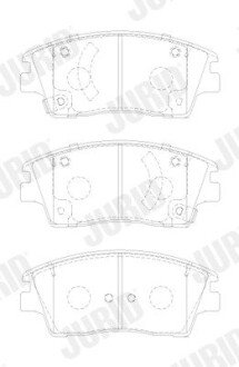 Автозапчастина jurid 574012J