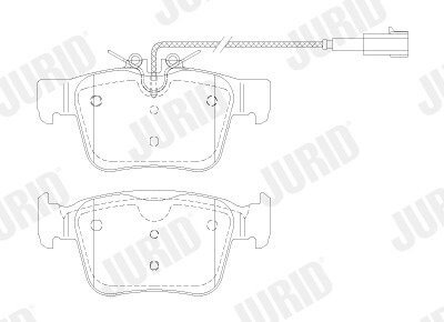 Автозапчастина jurid 574013J