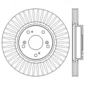 Тормозной диск jurid 562546JC
