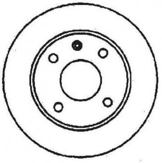Передний тормозной диск jurid 561087JC