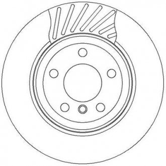 Гальмівний диск jurid 562327JC