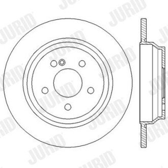 Гальмівний диск jurid 562566JC