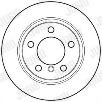 Гальмівний диск jurid 562792JC