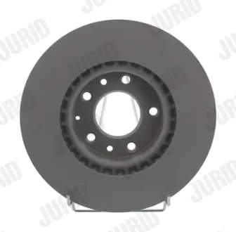 Гальмівний диск передній Mazda 6 (2007->) jurid 562633JC Мазда 6 gh