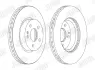 Гальмівний диск передній Mercedes V-Class (W447), Viano (W639), Vito (W639, W447) jurid 562392JC1