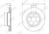 Гальмівний диск передній Nissan Navara, NP300 / Renault Alaskan jurid 563705JC