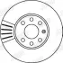 Гальмівний диск передній Opel Astra G / Chevrolet Astra, Corsa jurid 562069JC