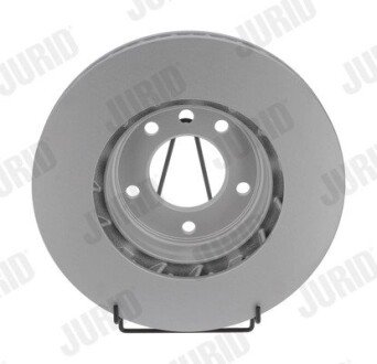 Гальмівний диск передній правий VW Touareg / Porsche Cayenne jurid 562336JC1 на Porsche Cayenne