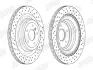 Гальмівний диск задній Mercedes M-Class (W166) ML jurid 563017JC