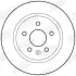 Гальмівний диск задній Opel Astra J, Mokka / Cherrolet Cruze, Aveo, Trax jurid 562651JC