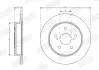 Гальмівний диск задній Totota C-HR, Camry, RAV 4, Yaris Cross, Corolla Cross / Lexus ES, NX, UX Jurid 563628JC (фото 3)