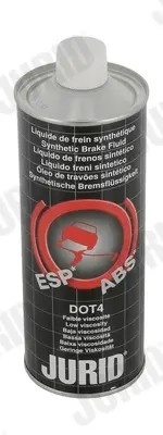 JURID 0.485л DOT-4 Synthetic Тормозная жидкость SAE 700 (для автомобилей с ABS, с ESP) Jurid 151042J (фото 1)