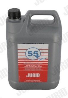 4.9л DOT-4 Synthetic Тормозная жидкость SAE 1350 jurid 151774J