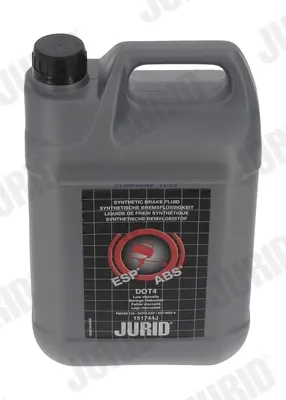 JURID 4.9л DOT-4 Synthetic Тормозная жидкость SAE 700 (для автомобилей с ABS, с ESP) Jurid 151744J (фото 1)
