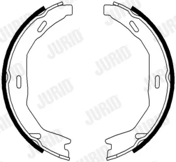 JURID DB Щеки ручного торм. C204 07- jurid 362561J