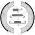 JURID DB Щеки ручного тормоза Sprinter 208-314 (BM901-903) VW LT 28-46 96- (160*40мм) jurid 362609J