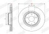 MAZDA Диск гальмівний передній CX-5 (KF) 2.2 D 17- jurid 563714JC