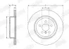 JURIDT BMW диск гальм. задн. лів. 3 G20 jurid 563685JC-1