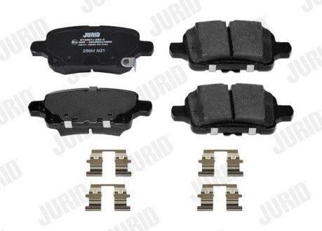 Колодки ручного (стоячого) гальма jurid 573897J