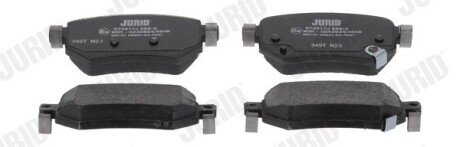 Колодки ручного (стоячого) тормоза jurid 573917J на Мазда 6 gj