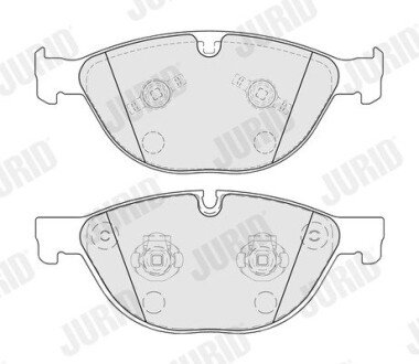 Колодки ручного (стоячого) гальма jurid 574005J