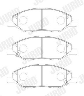 Колодки ручного (стоячого) тормоза jurid 574049J