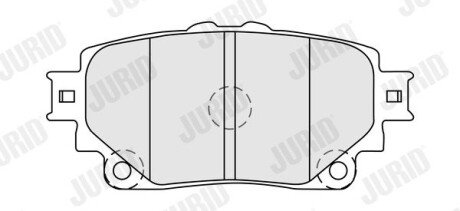 Колодки ручного (стоячого) тормоза jurid 574089J