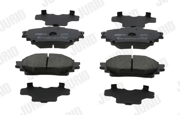 Колодки ручного (стоячого) тормоза jurid 574089J