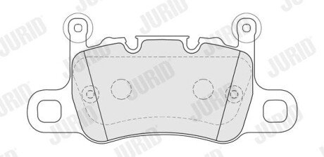 Колодки ручного (стоячого) тормоза jurid 574102J на Porsche 911